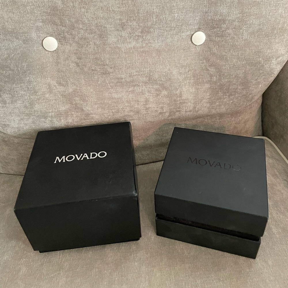 Movado boxes
